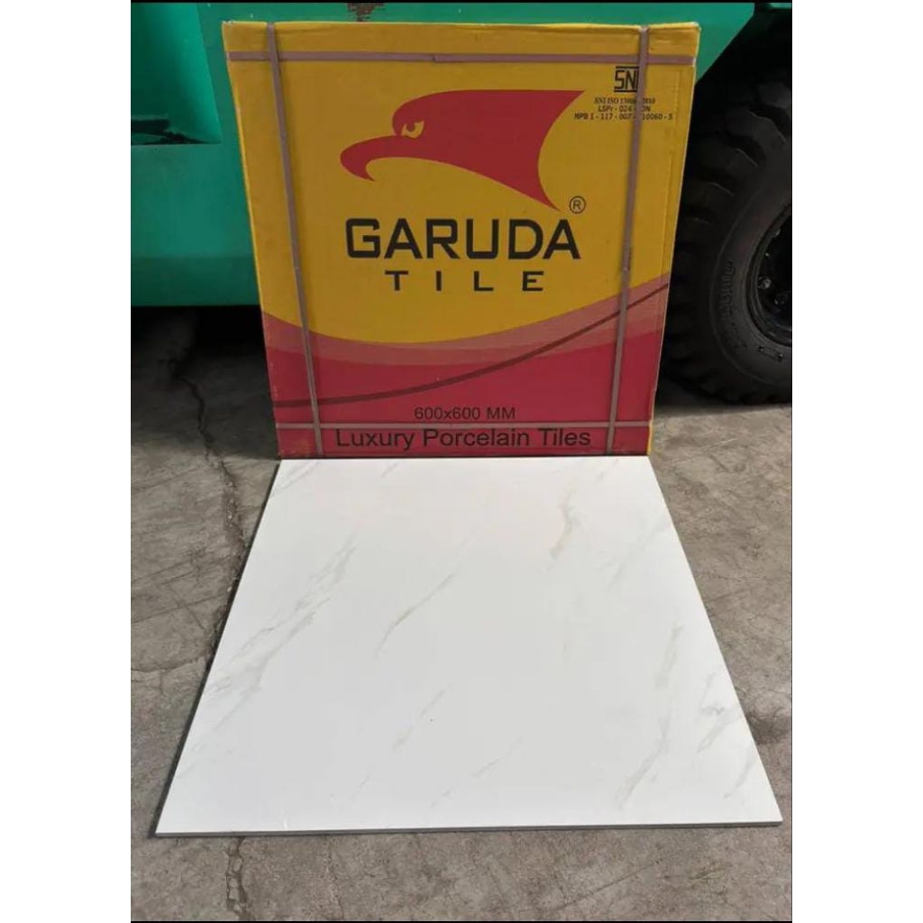 granit 60x60 white Carara glossy
