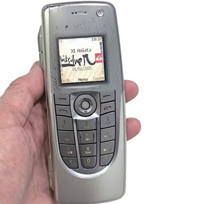 Nokia 9300 Silver Comunicator Original, normal - N9300 Hp cas.