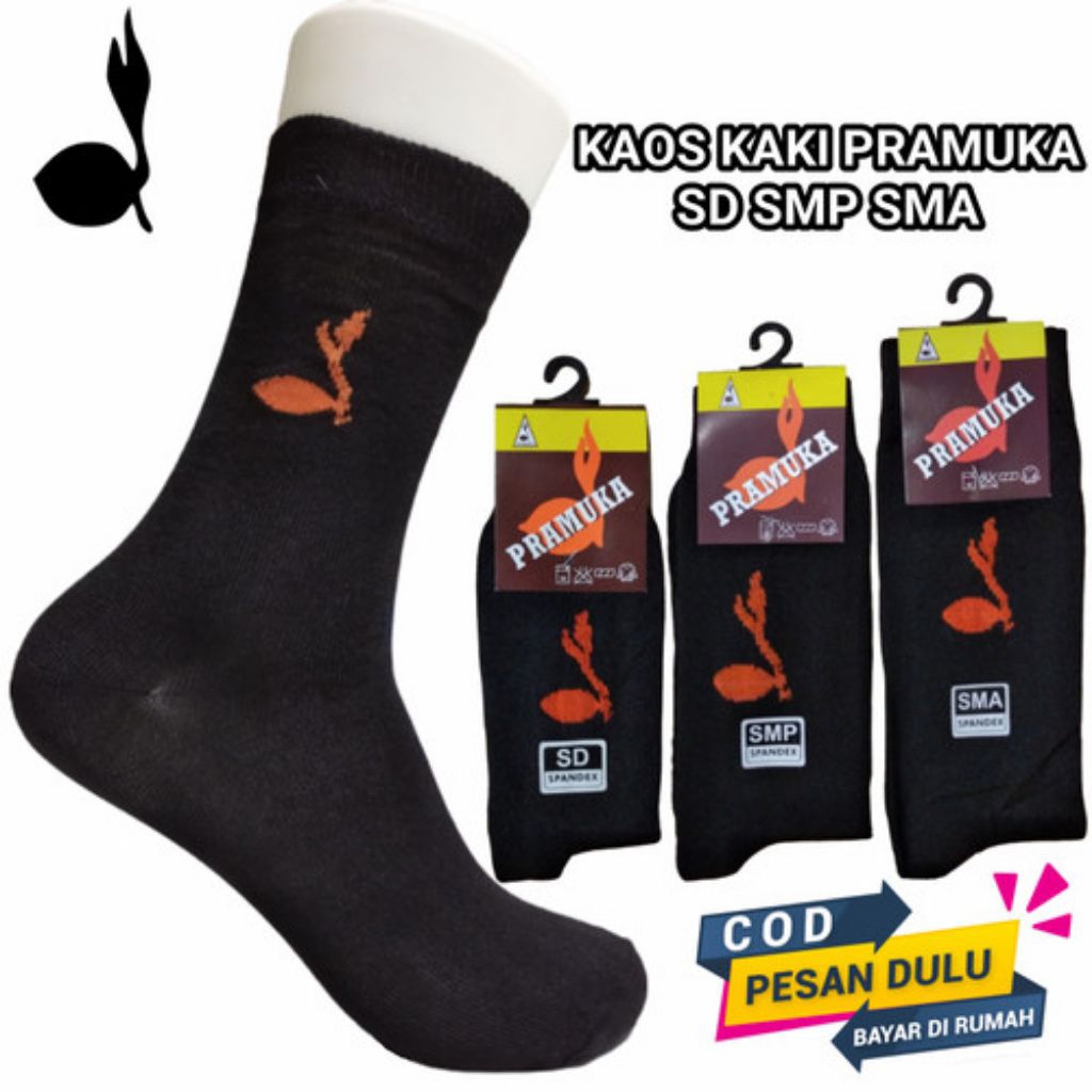 Kaos Kaki Pramuka SD SMP SMA Lembut, Nyaman, dan Adem untuk Anak Laki-laki & Perempuan