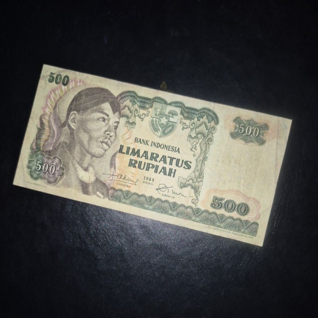 Uang Kuno Seri Sudirman Pecahan 500