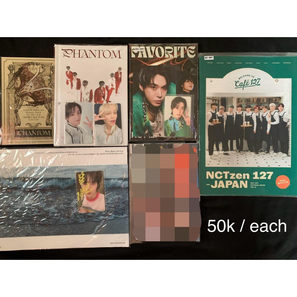 [Ready Stock] Album unsealed official doyoung dear youth foam WAYV NCT 127 favorite chatarsis photob