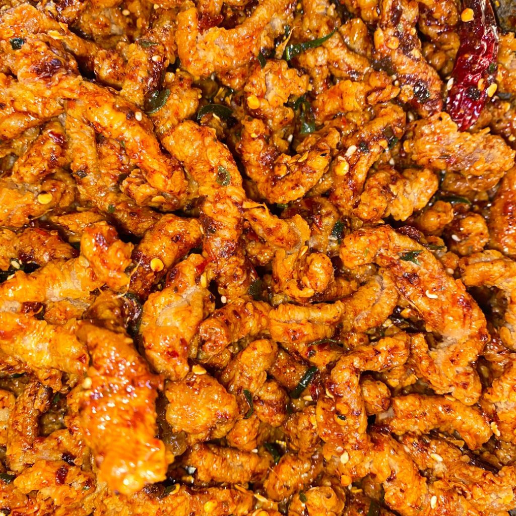 Usus Ayam Crispy Gundul Pedas 1 kg