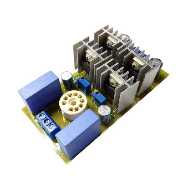 Kit amplifier headphone tabung tube 12AU7 DC 12V ECC82