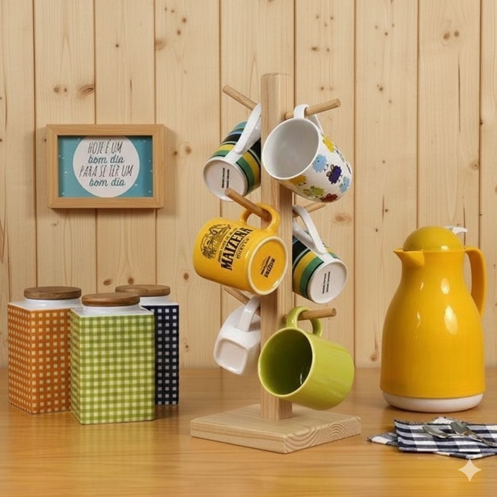 Rak Gelas Cangkir Susun Rak Gelas Gantung Cantolan