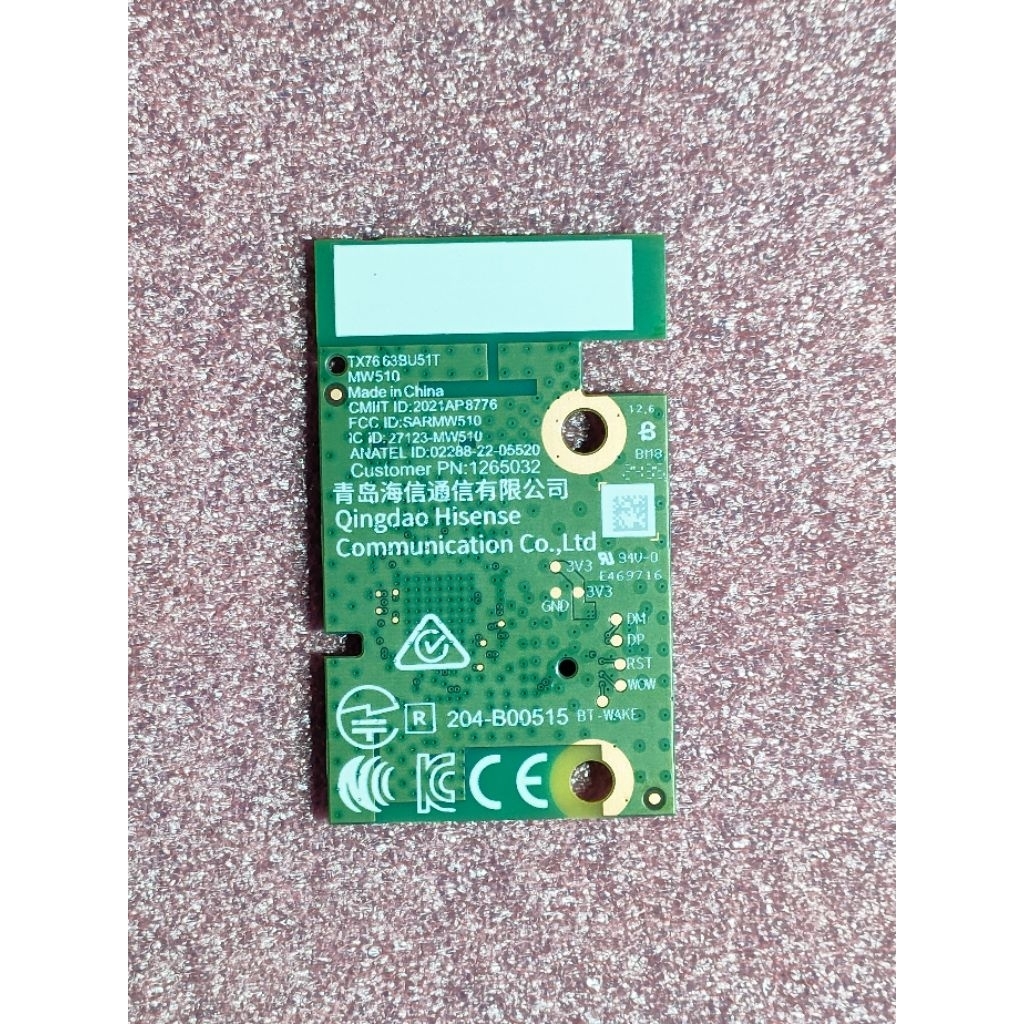 MODUL WIFI - SENSOR WIFI - TV LED - SMART GOOGLE TV - HISENSE - POLYTRON - TOSHIBA