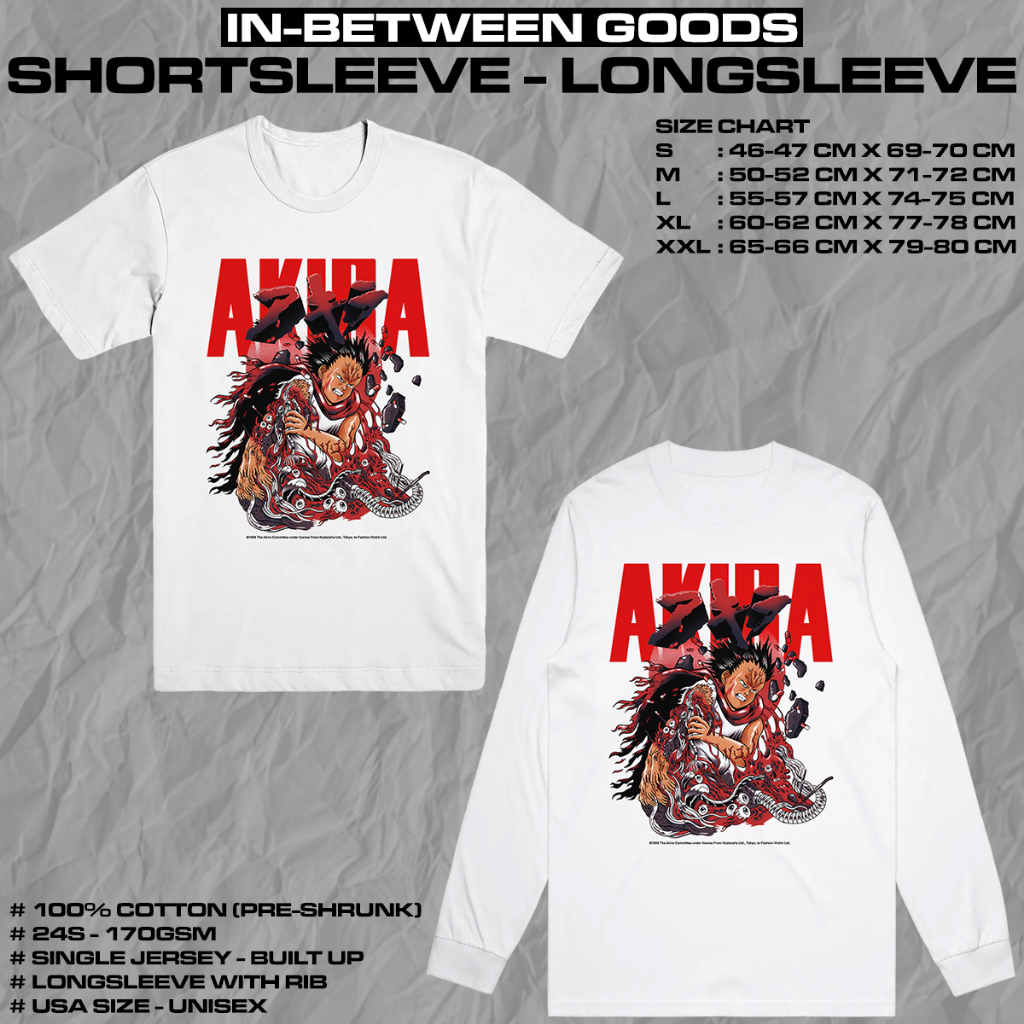 AKIRA - TETSUO SHIMA | T-SHIRT | LONGSLEEVE | ANIME MERCH
