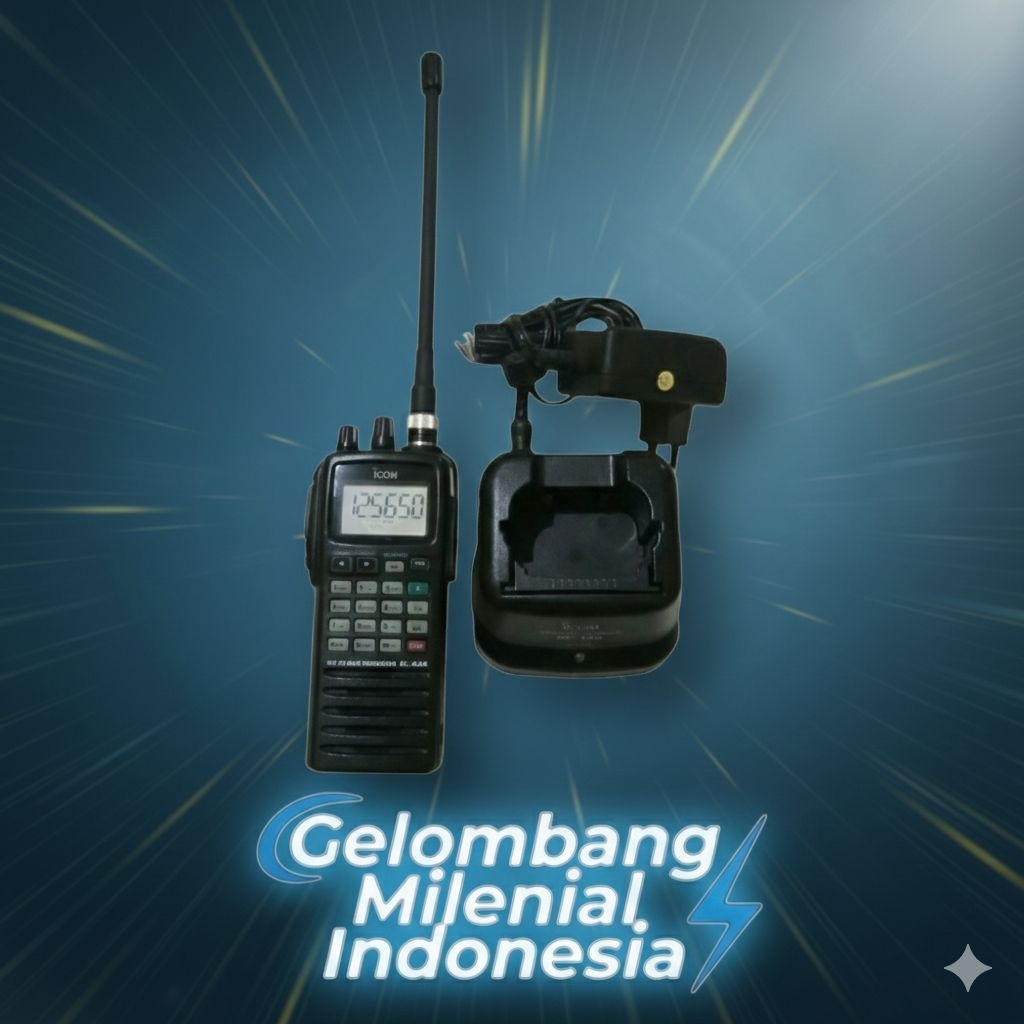 HT ICOM IC A24 AIR BAND TRANSCEIVER