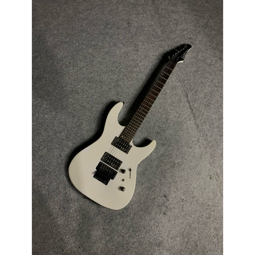 gitar electrik samick NSHG 100 FBR white