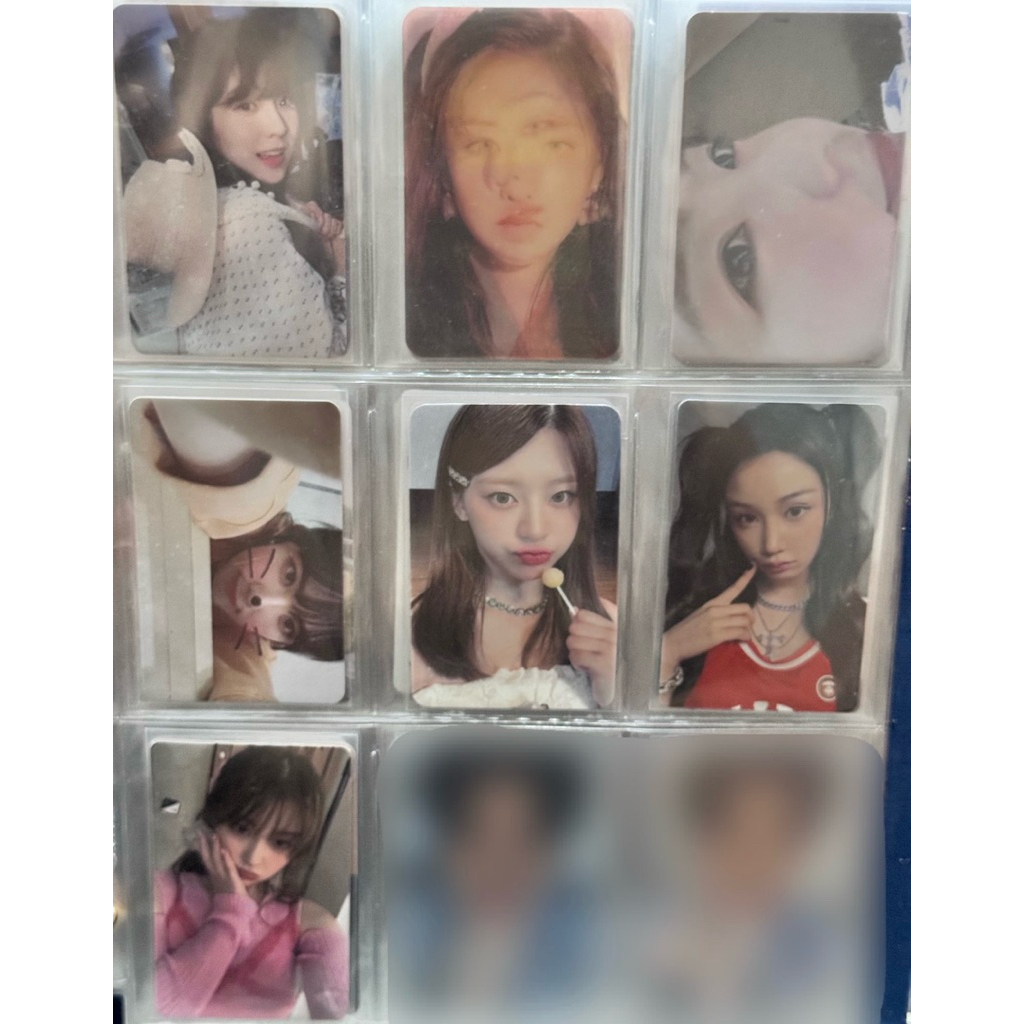 PC PHOTOCARD IRENE PHARITA SEEUN CHAEHYUN REDVELVET RV BABYMONSTER STAYC KEP1LER OFFICIAL