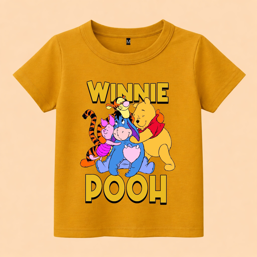 baju kaos anak Winnie the Pooh