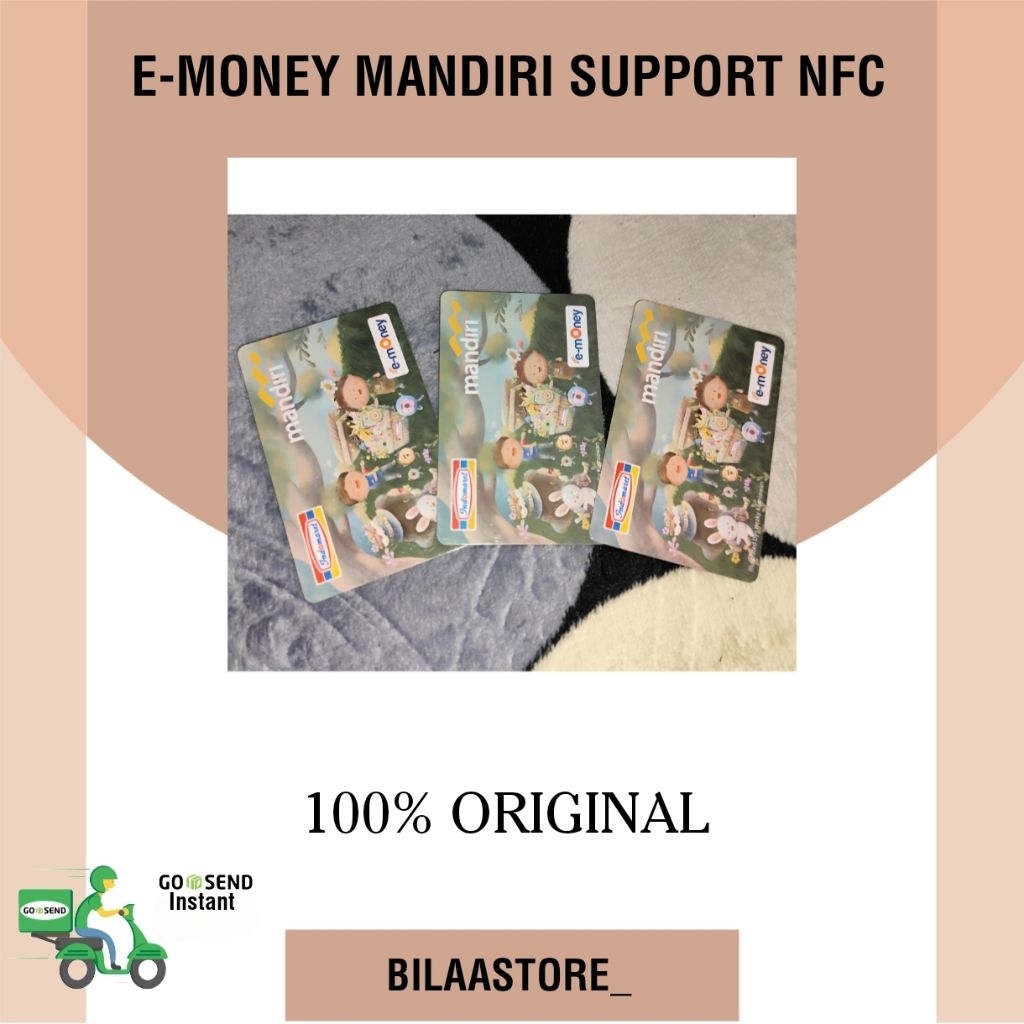 E-money Mandiri x Indomaret/Mandiri E-money/E-toll Card/Mandiri Card/E-money/Kartu Tol/E-toll/Mandir