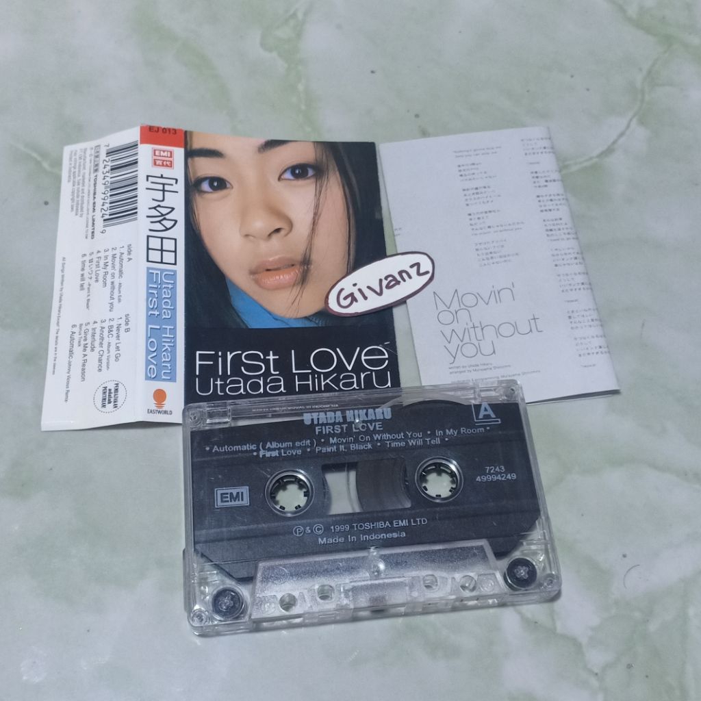 kaset pita Utada Hikaru - First Love