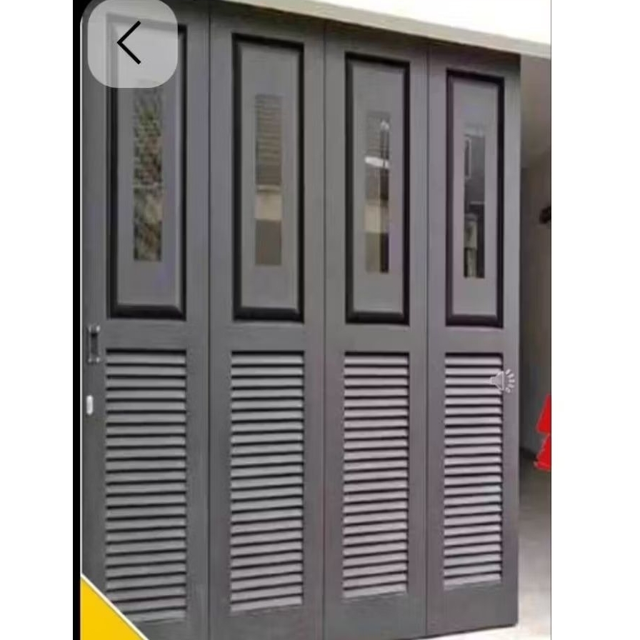 PINTU GARASI BESI CUSTOM PINTU RELL TIKUNG