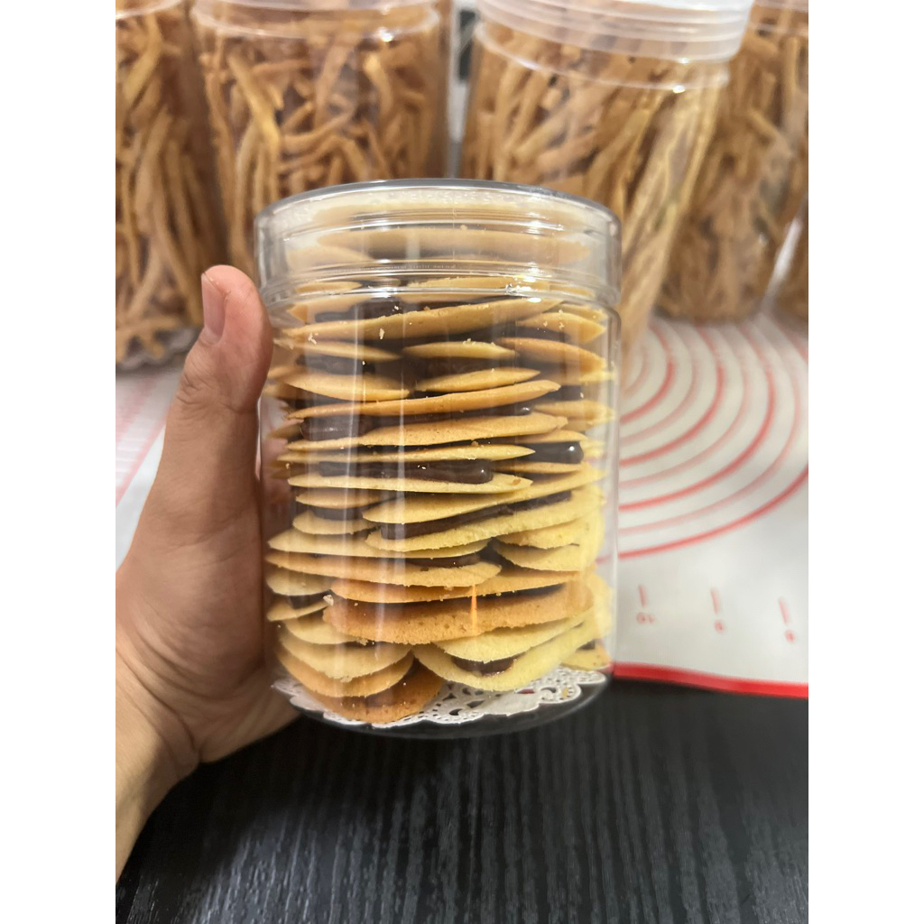 Lidah kucing Sandwich /Lidah kucing selai/Lidah kucing coklat