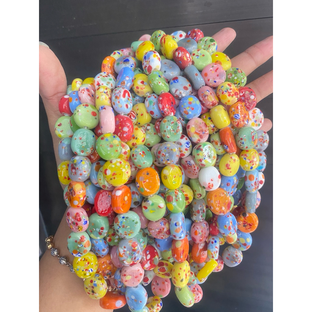Manik koin serbuk/ manik jombang/ javabeads/ Sarawak beads
