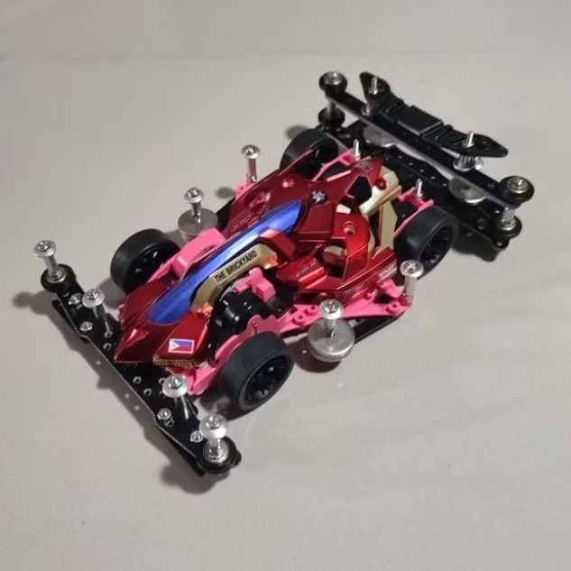 TAMIYA MINI 4WD MACH FRAME PHILIPPINE CUP SPECIAL RED
