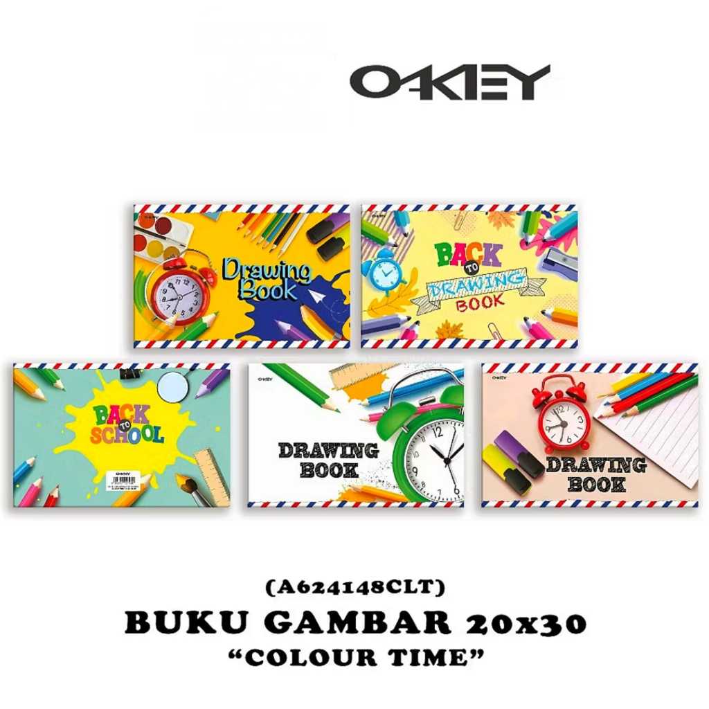 Buku Gambar Okey A4/OKEY Buku Gambar A4 (Uk. 20 x 30 cm)