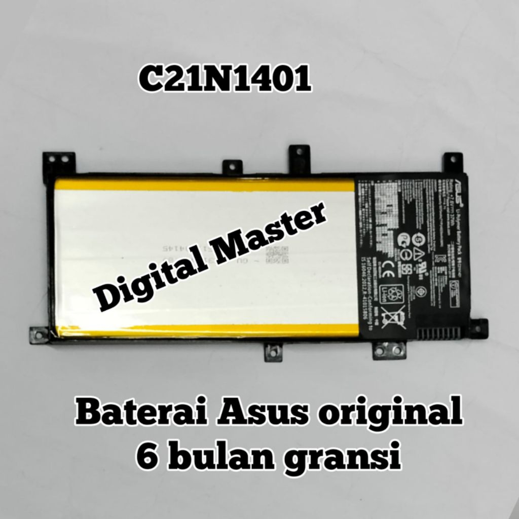 Baterai Laptop Asus A455L  X455L X455LJ  X454Y X454W C21N1401 original