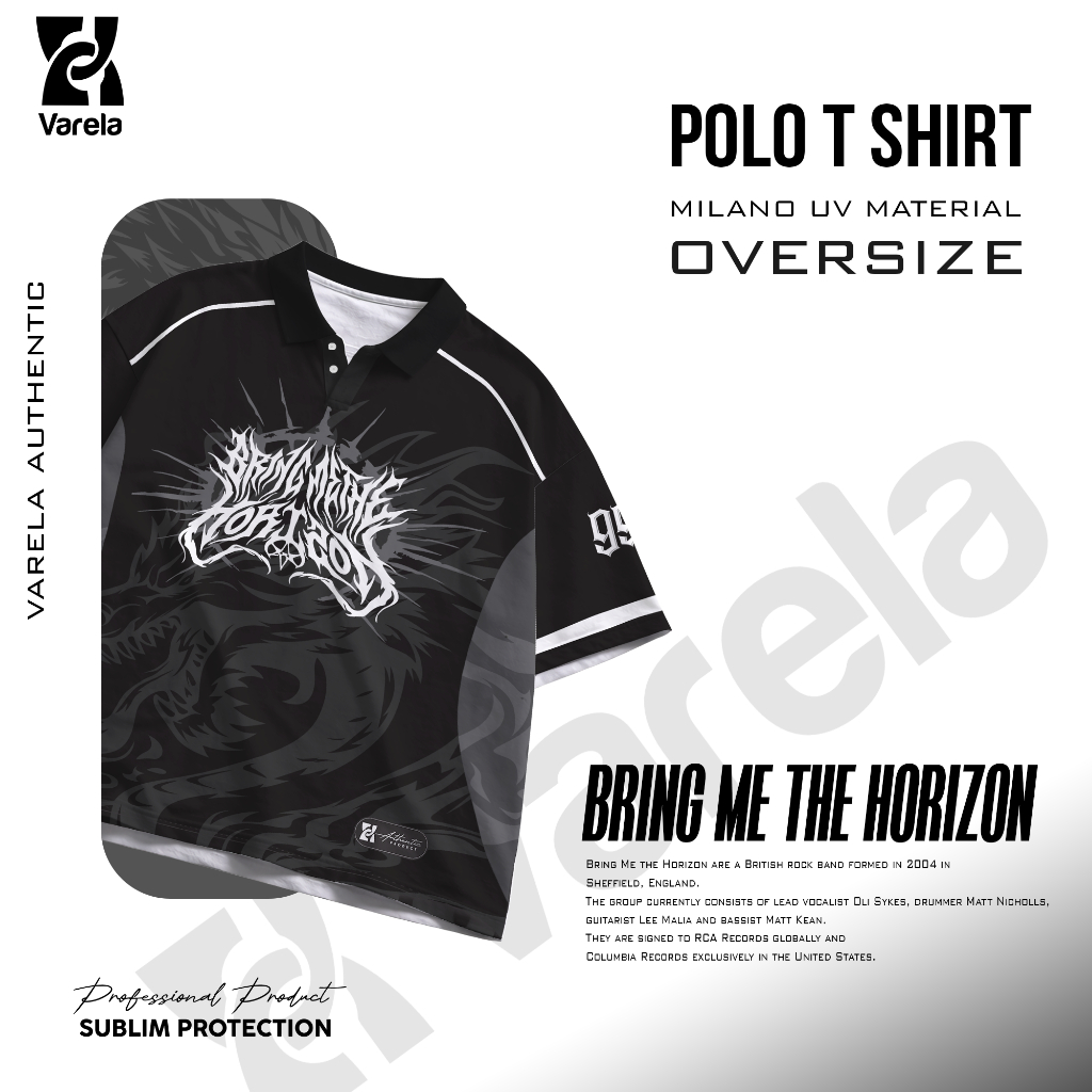Jersey Oversize BMTH polo Casual