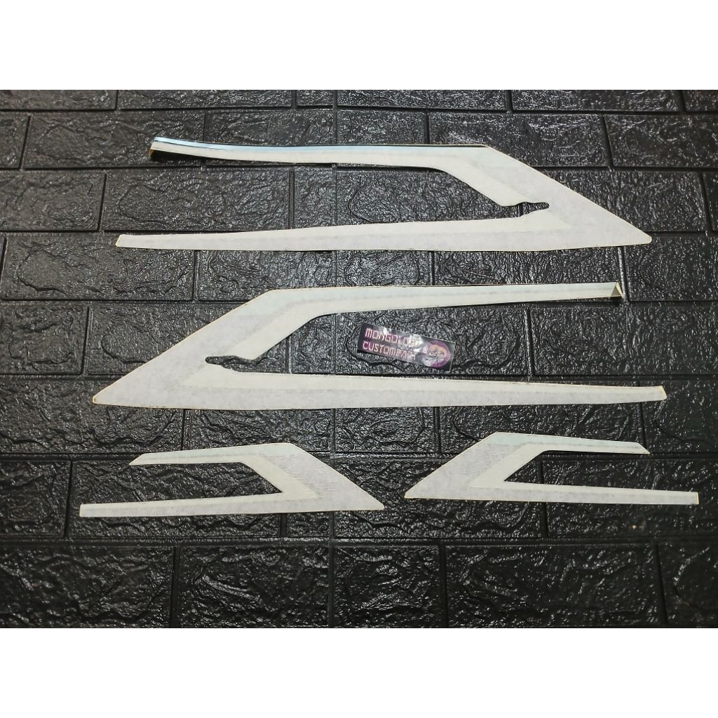 stok lama ORIGINAL 3M striping sticker stiker lis body HONDA GL100 GL 100 GL125 GL 125tahun 1993 199