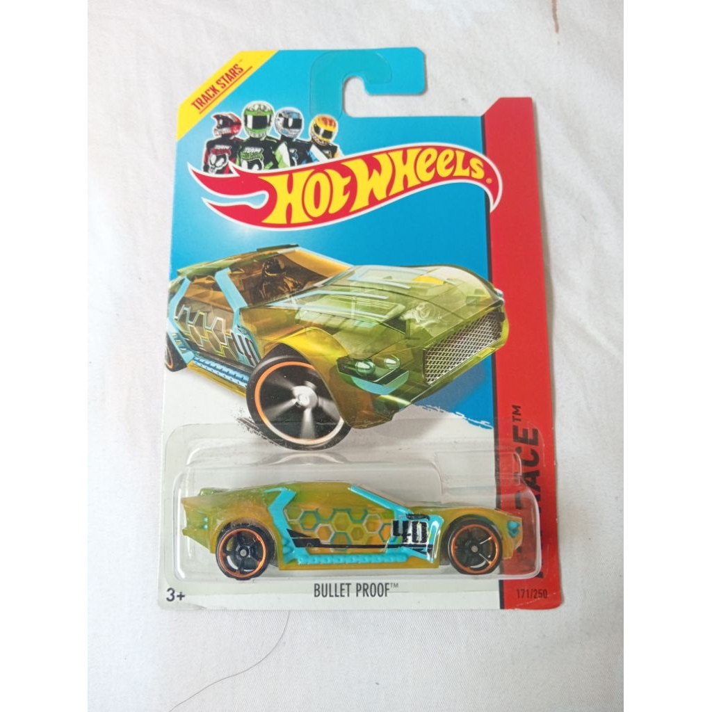 Hotwheels Regular Bullet Proof Green