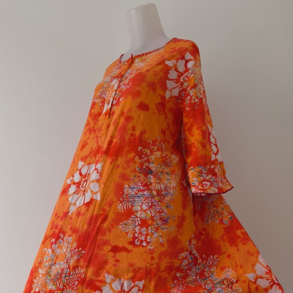 Batik Lucyana | Daster Lengan ¾ Terompet Standard
