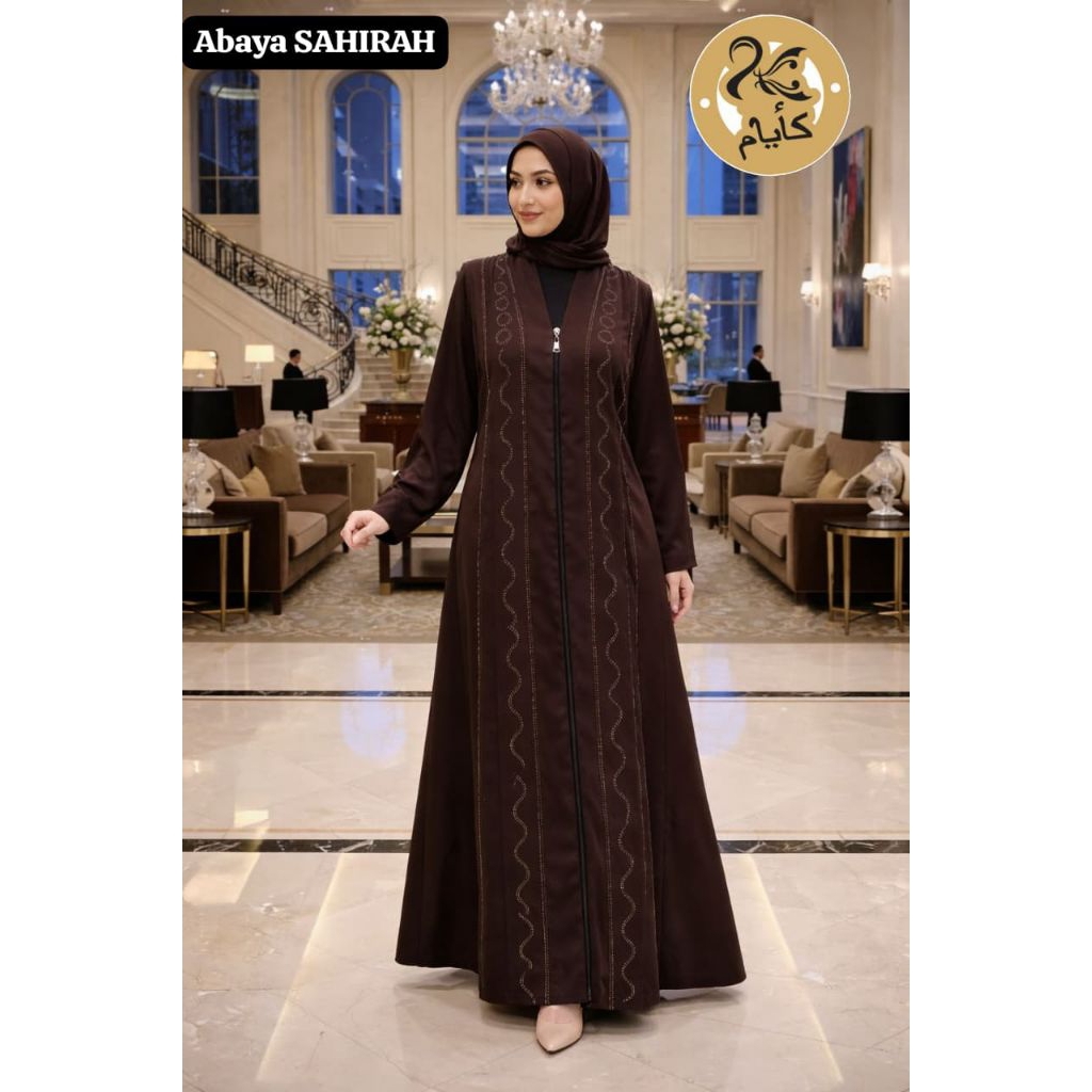 ABAYA GAMIS ARABIC PREMIUM IMPORT BY KAK YAM COLLECTION