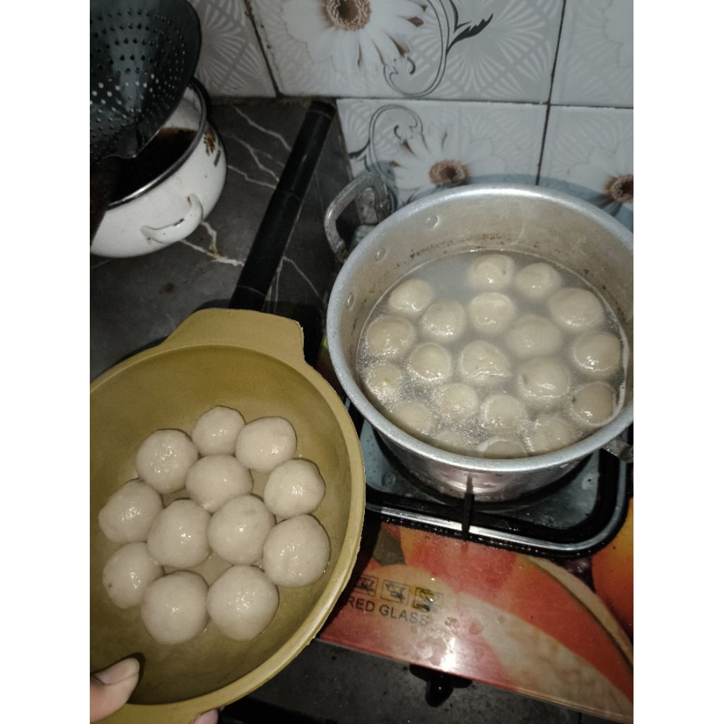 cilok longor kuah pedas