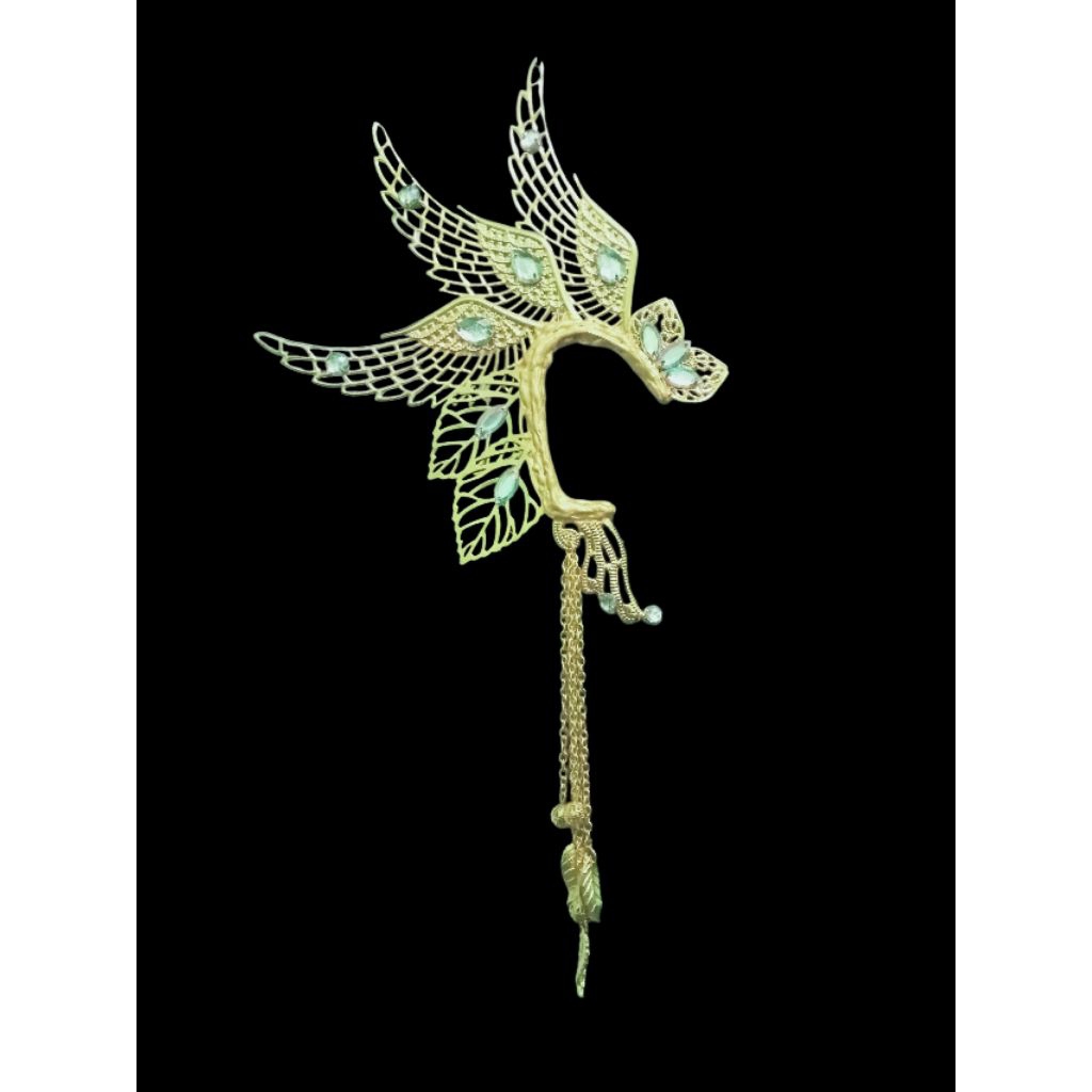 Sumping telinga/Hiasan telinga earcuff erpiece sayap B