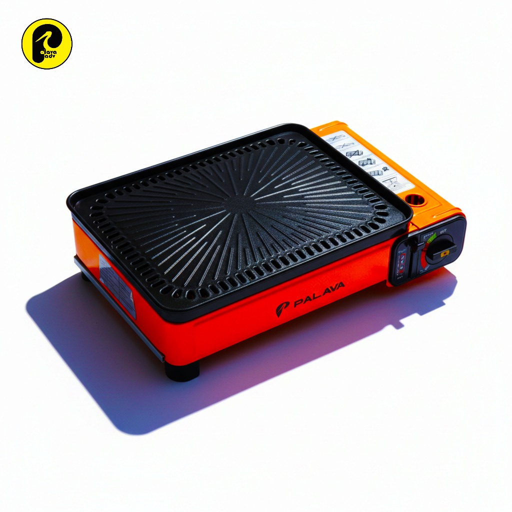 FLOWMAN Kompor Gas Portable BBQ 2 in 1 Panggang Portable campervan palava adv