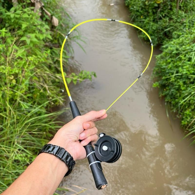 JORAN PANCING WADER LENTUR SATU SET UKURAN 120CM FIBER FISHING