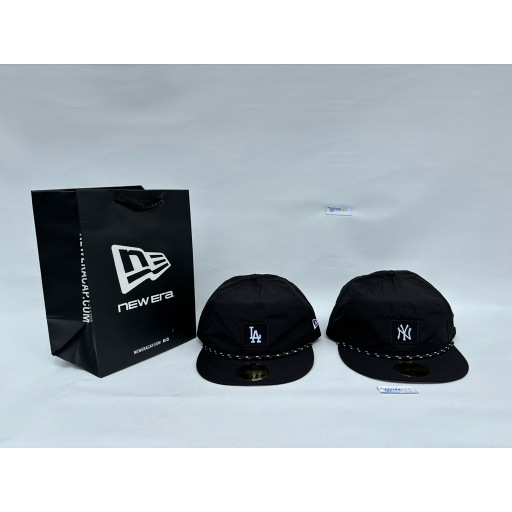 Topi NEW ERA 59Fifty Split Panel 27 LA Los Angeles Dodgers Losdod NY Yankees FITTED Original