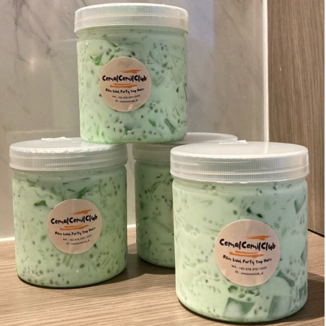 BUKO PANDAN Dessert Creamy Fresh Tanpa Santan Premium Homemade 250ml 500ml