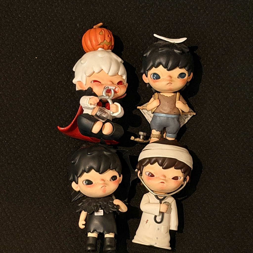 [READY SIAP KIRIM, BACA DESC] HIRONO FIGURE SNOOPY MONSTERS CARNIVAL PIANIST CHINESE KILLER BUNNY DO