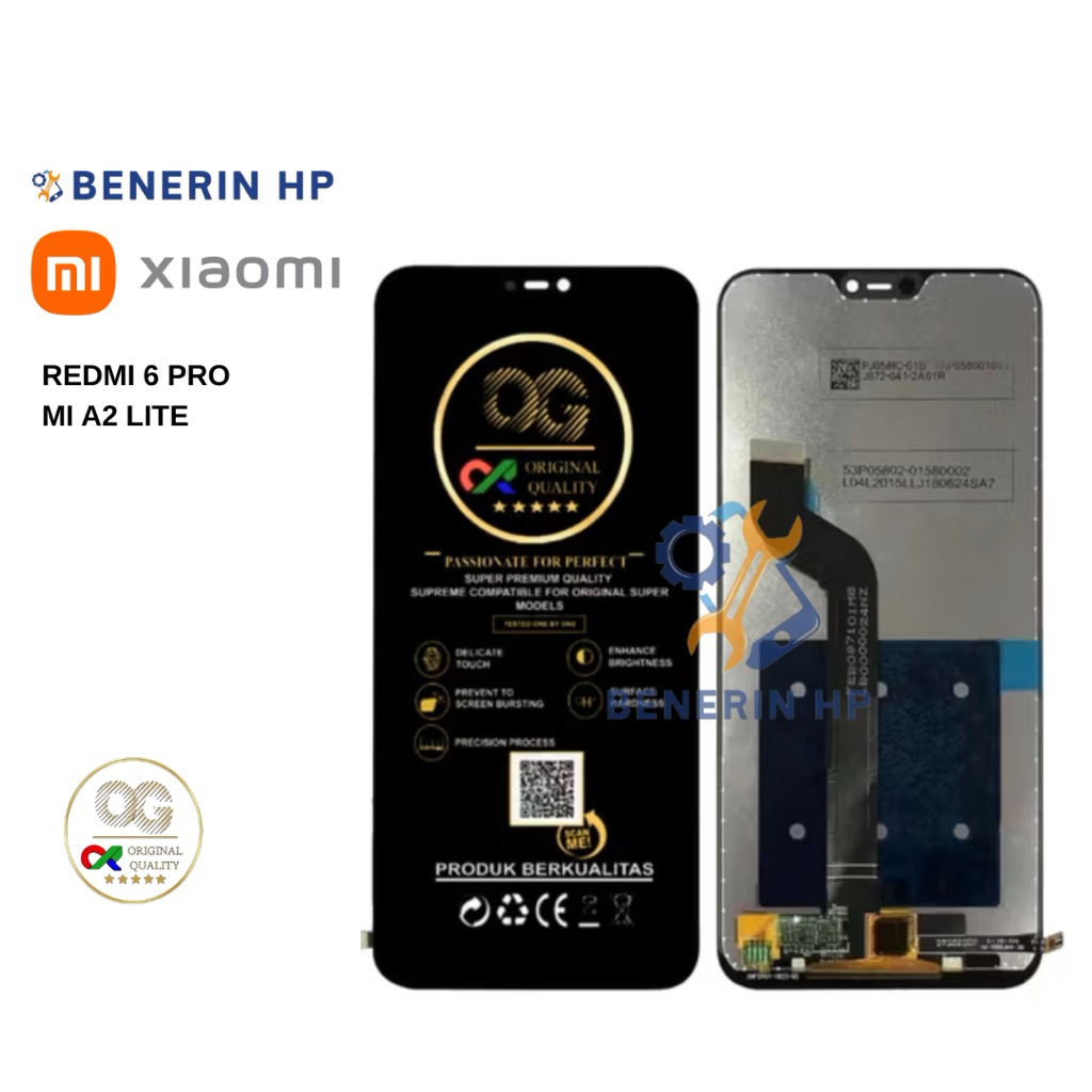 LCD TOUCHSCREEN REDMI 6 - MI A2 LITE