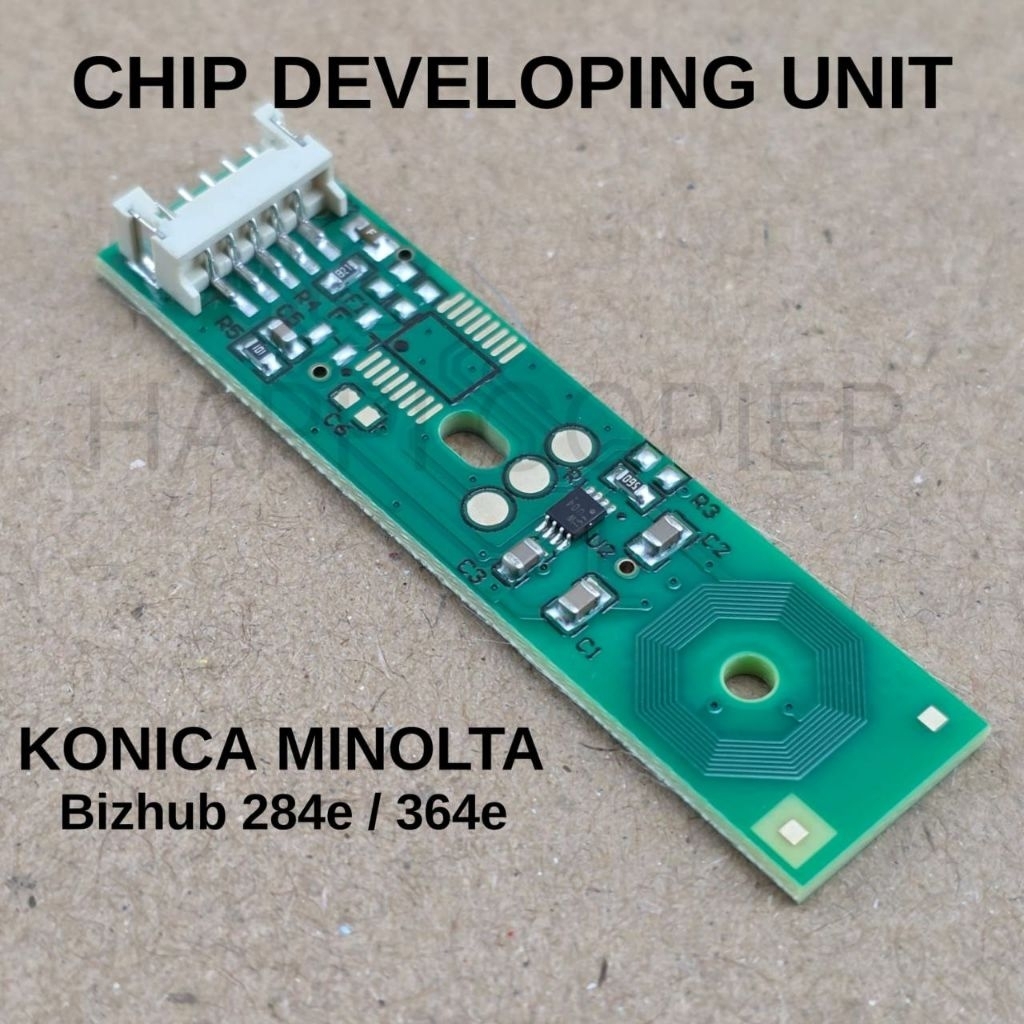 Chip Developer konica minolta bizhub 284e bizhub 364e untuk Reset Counter developing unit black