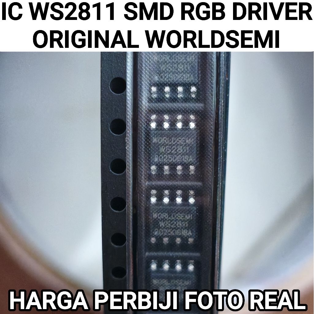IC WS2811 ORIGINAL WORLDSEMI UNTUK RGB DRIVER WS 2811
