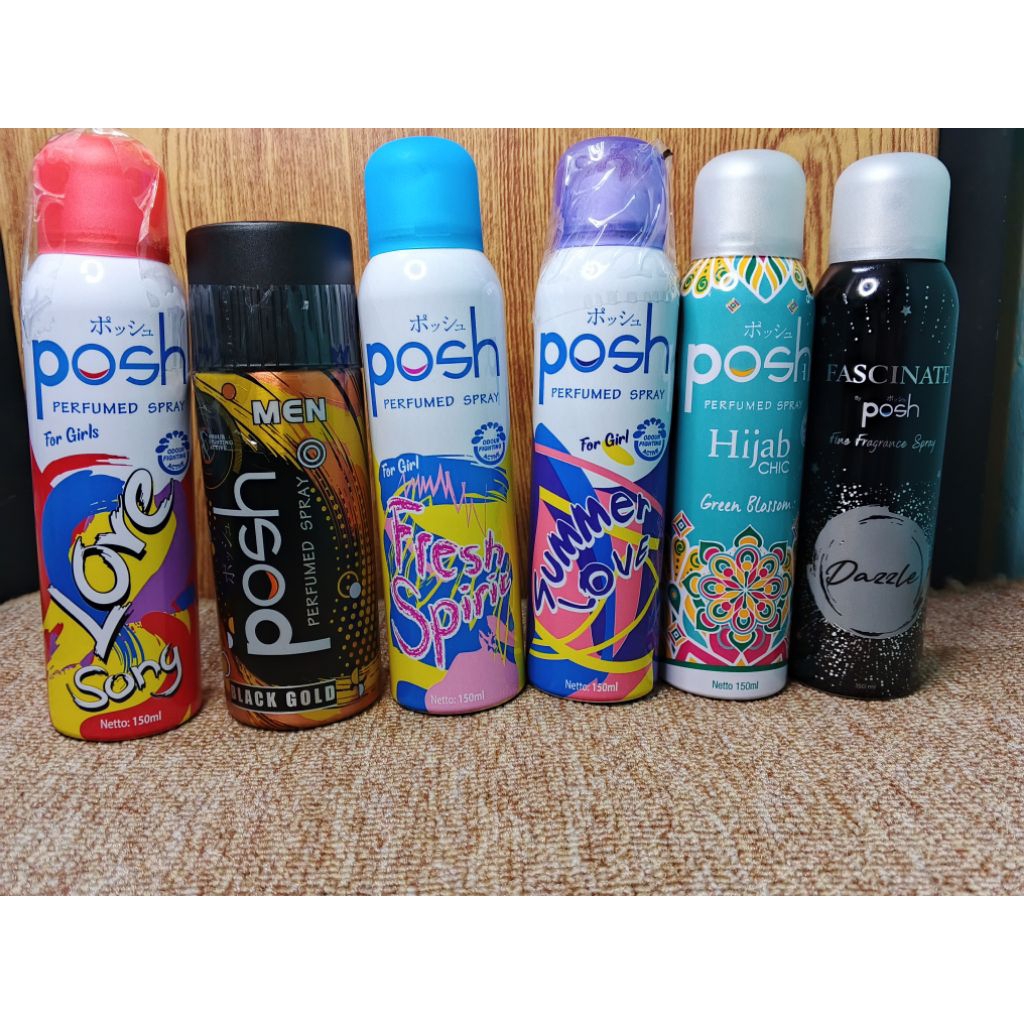 POSH PARFUME MINYAK WANGI POSH POSH PARFUME BODY SPRAY 150ML