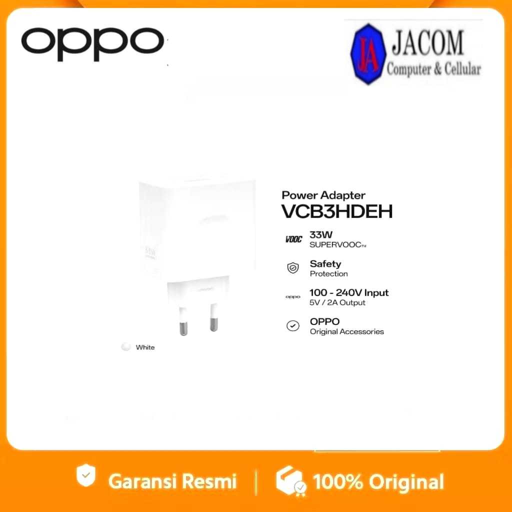 CHARGER OPPO 33W TANPA KABEL ORIGINAL
