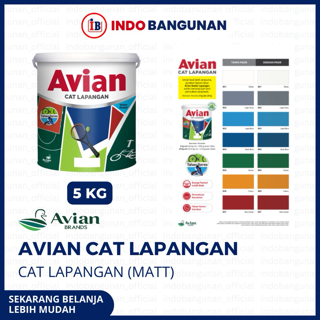 CAT LAPANGAN AVIAN 5KG