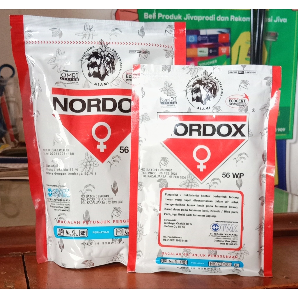 Fungisida Nordox 56WP Tembaga Oksida