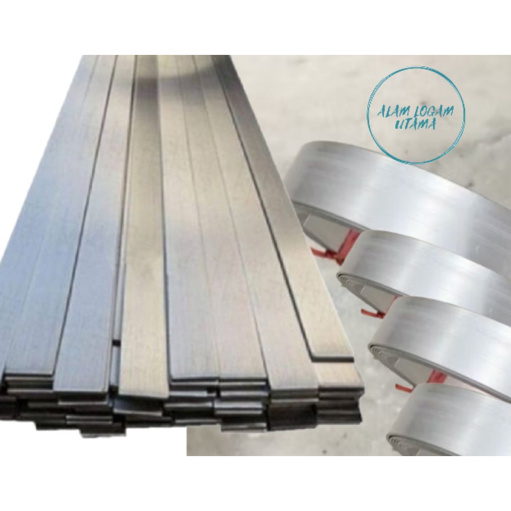 plat strip alumunium 2mm x 30mm x 1meter