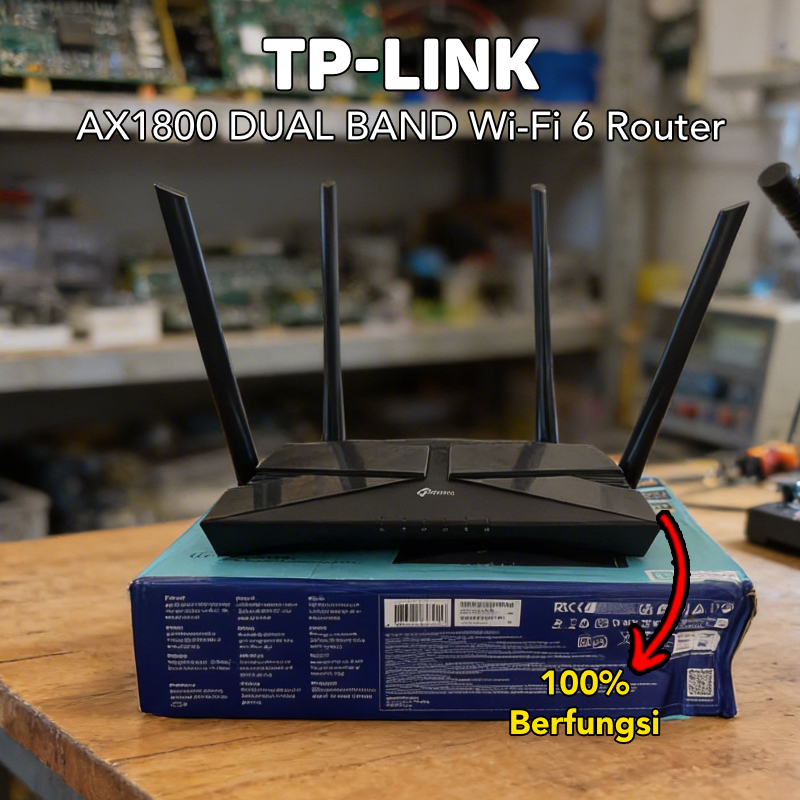 TP-LINK Archer AX23 AX1800 Bekas 100% Original