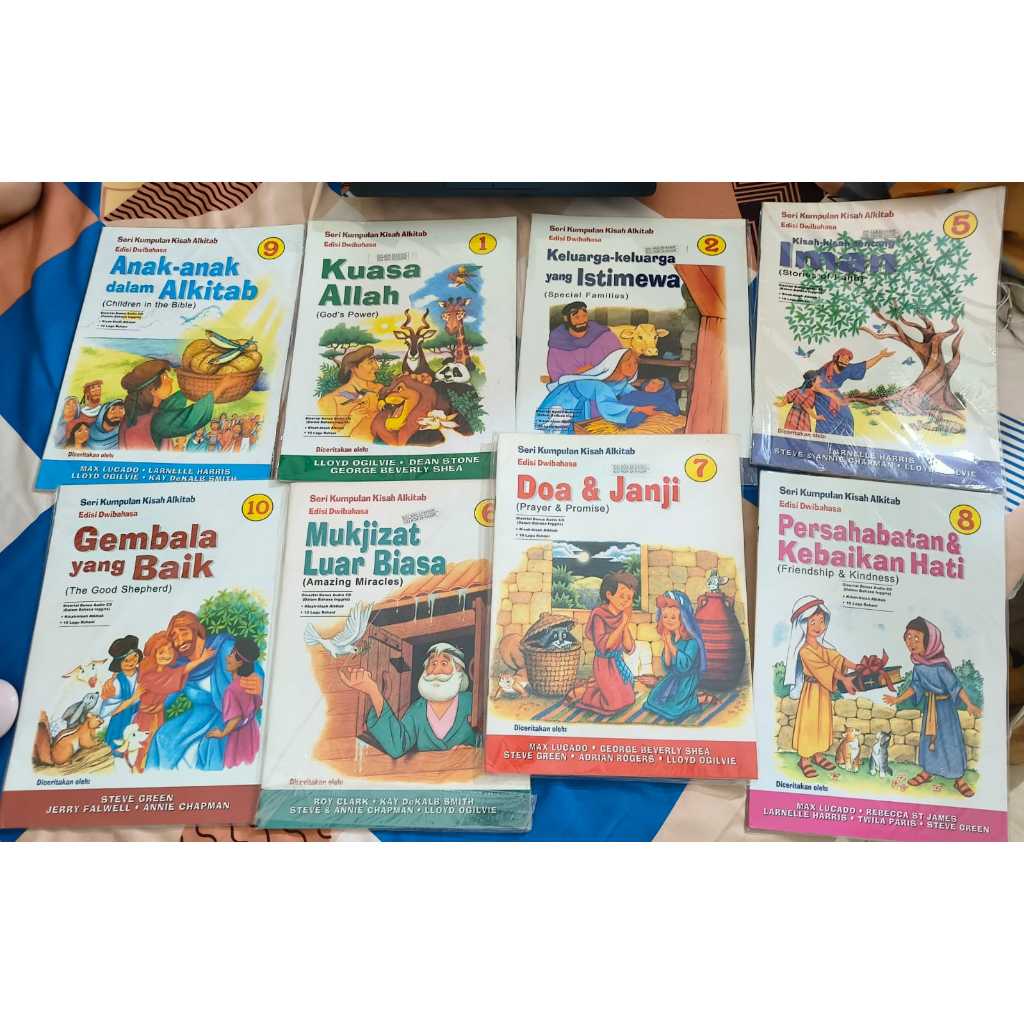 Seri Kumpulan Kisah Alkitab (Harga Untuk 8 Buku)