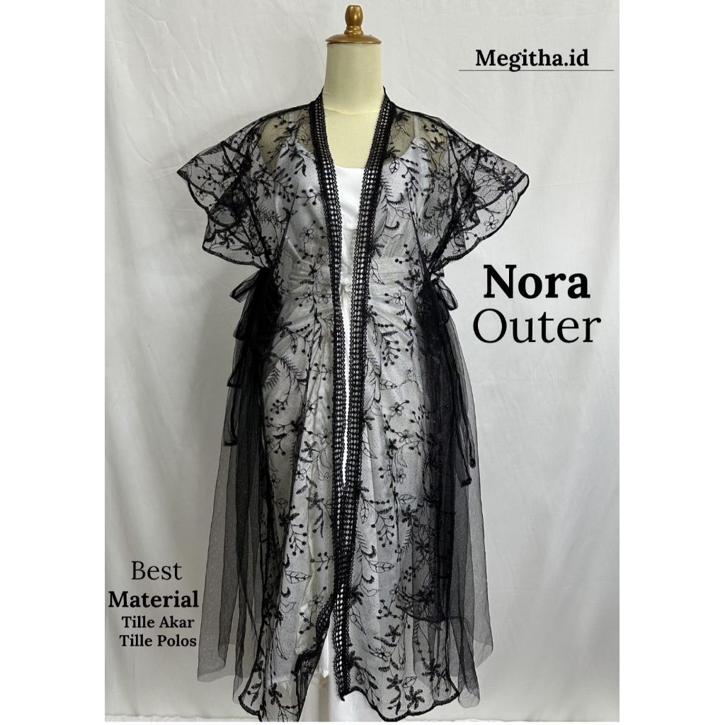 Nora Outer | Outer Brukat | Outer Brukat Dress | Kebaya Dress by Megitha