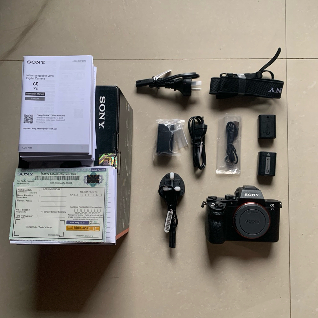 Kamera sony a7ii / A7 Mark II Body Only