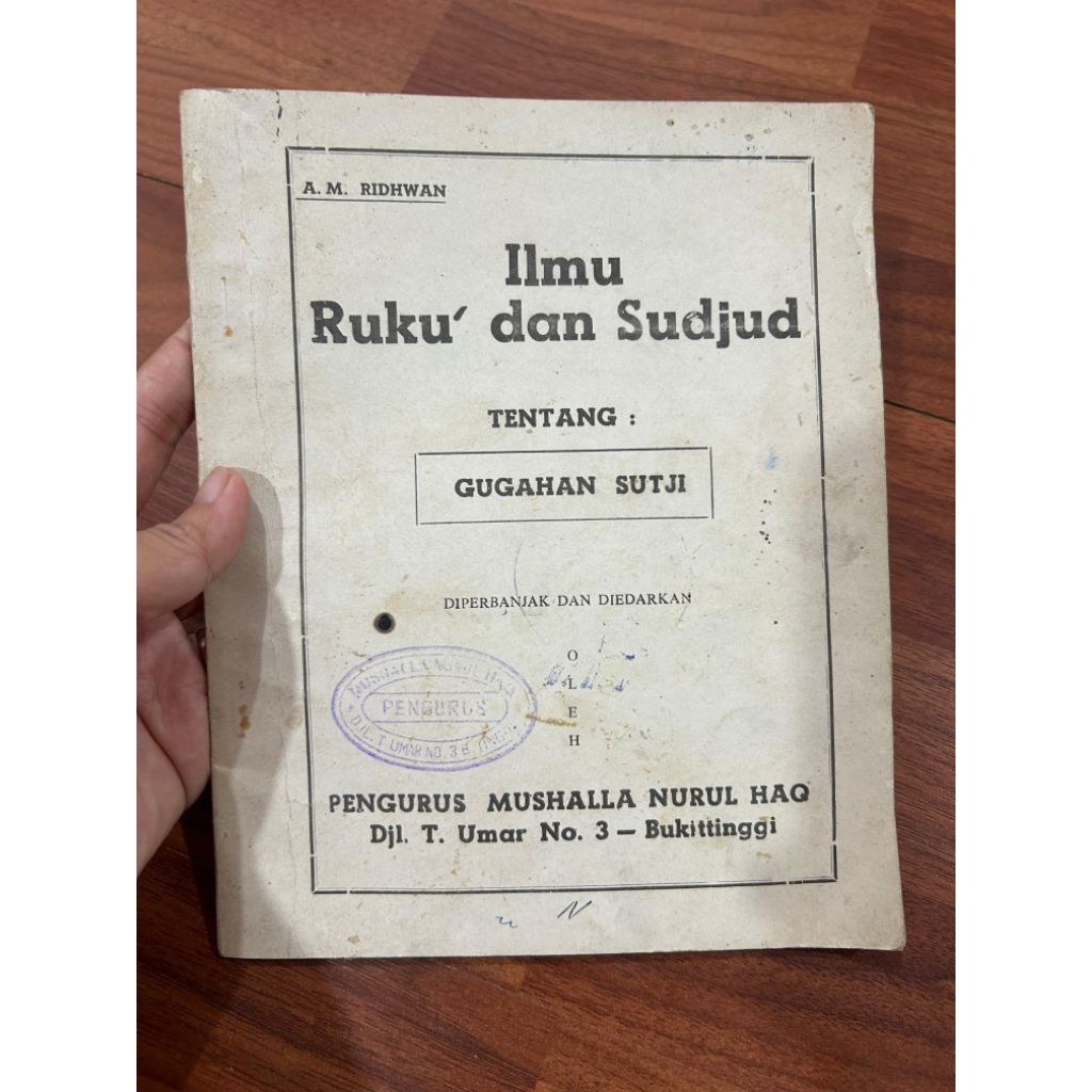buku - Ilmu Ruku' dan Sudjud
TENTANG:

GUGAHAN SUTJI