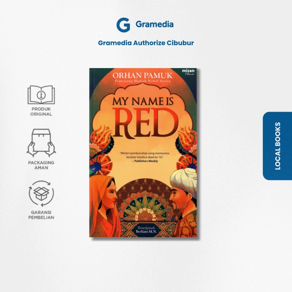 Gramedia Cibubur - My Name is Red (Bertanda Tangan) - (Orhan Pamuk)
