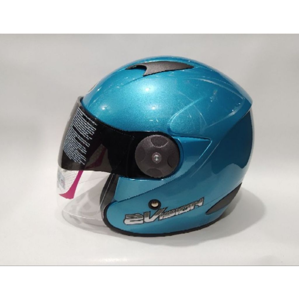 PRELOVED HELM KYT 2VISION ORI - BIRU