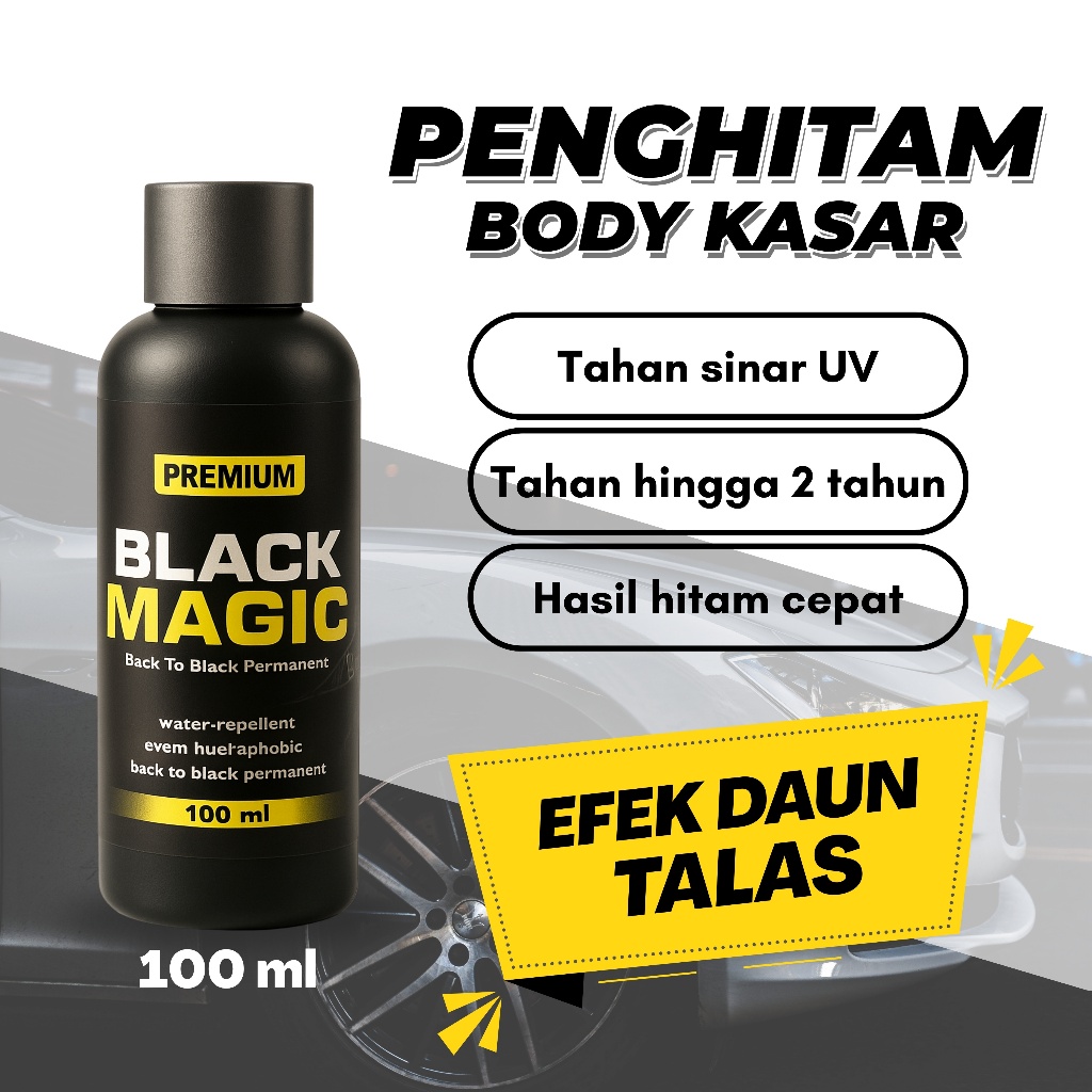 Penghitam Body Motor Kasar Permanen 100% Original | Penghitam Body Motor Permanen Terbaik